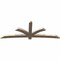 Ekena Millwork Davenport Smooth Timber Gable Bracket, Douglas Fir, 108"W x 40"H x 3 1/2"D x 5 1/2"F, 9/12 Pitch GBW108X40X0406DAV00SDF - alternate 5